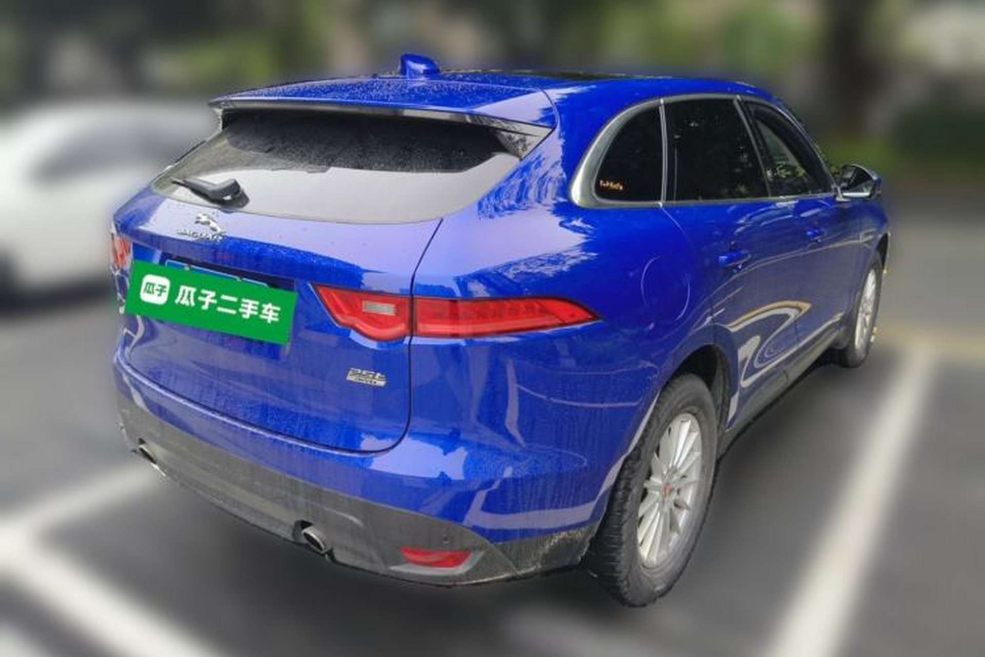 Used Jaguar F-PACE 2019 2.0T Four-Wheel Drive Urban Luxury Edition Rear Right 45 Deg