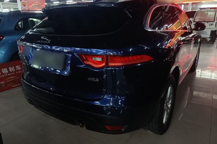 Used Jaguar F-PACE 2019 2.0T Four-Wheel Drive Urban Luxury Edition Rear Right 45 Deg