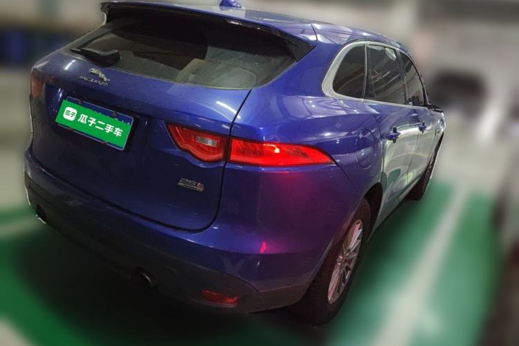 Used Jaguar F-PACE 2019 2.0T Four-Wheel Drive Urban Luxury Edition Rear Right 45 Deg
