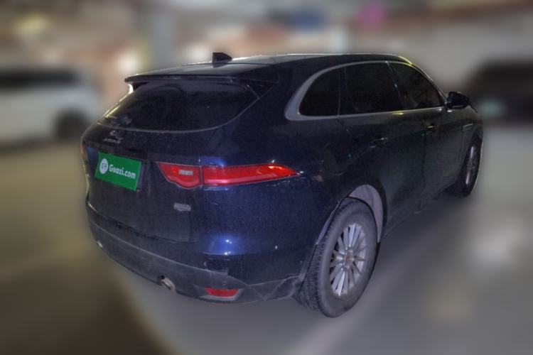 Used Jaguar F-PACE 2019 2.0T Four-Wheel Drive Urban Luxury Edition Rear Right 45 Deg