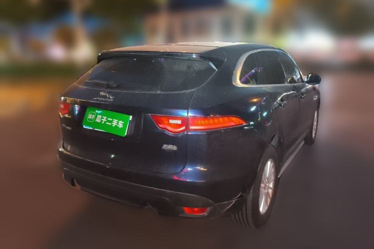 Used Jaguar F-PACE 2019 2.0T Four-Wheel Drive Urban Luxury Edition Rear Right 45 Deg