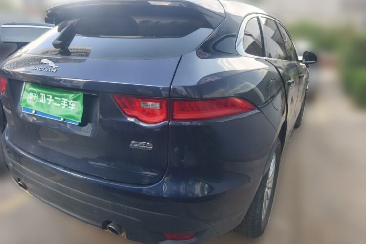 Used Jaguar F-PACE 2019 2.0T Four-Wheel Drive Urban Luxury Edition Rear Right 45 Deg