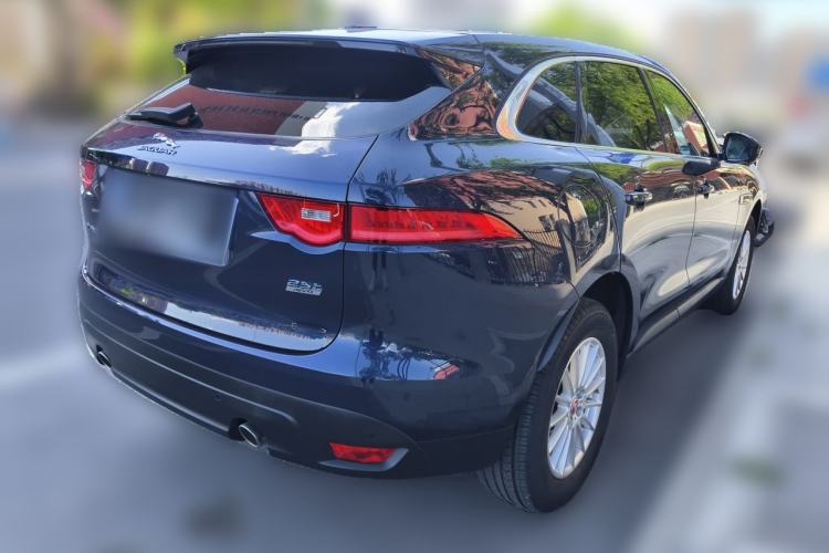 Used Jaguar F-PACE 2019 2.0T Four-Wheel Drive Urban Luxury Edition Rear Right 45 Deg