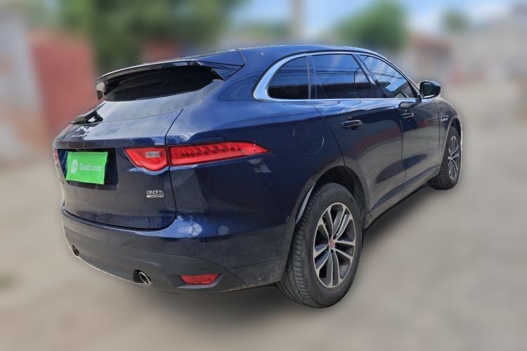 Used Jaguar F-PACE 2019 2.0T All-Wheel Drive R-Sport Sport Edition Rear Right 45 Deg