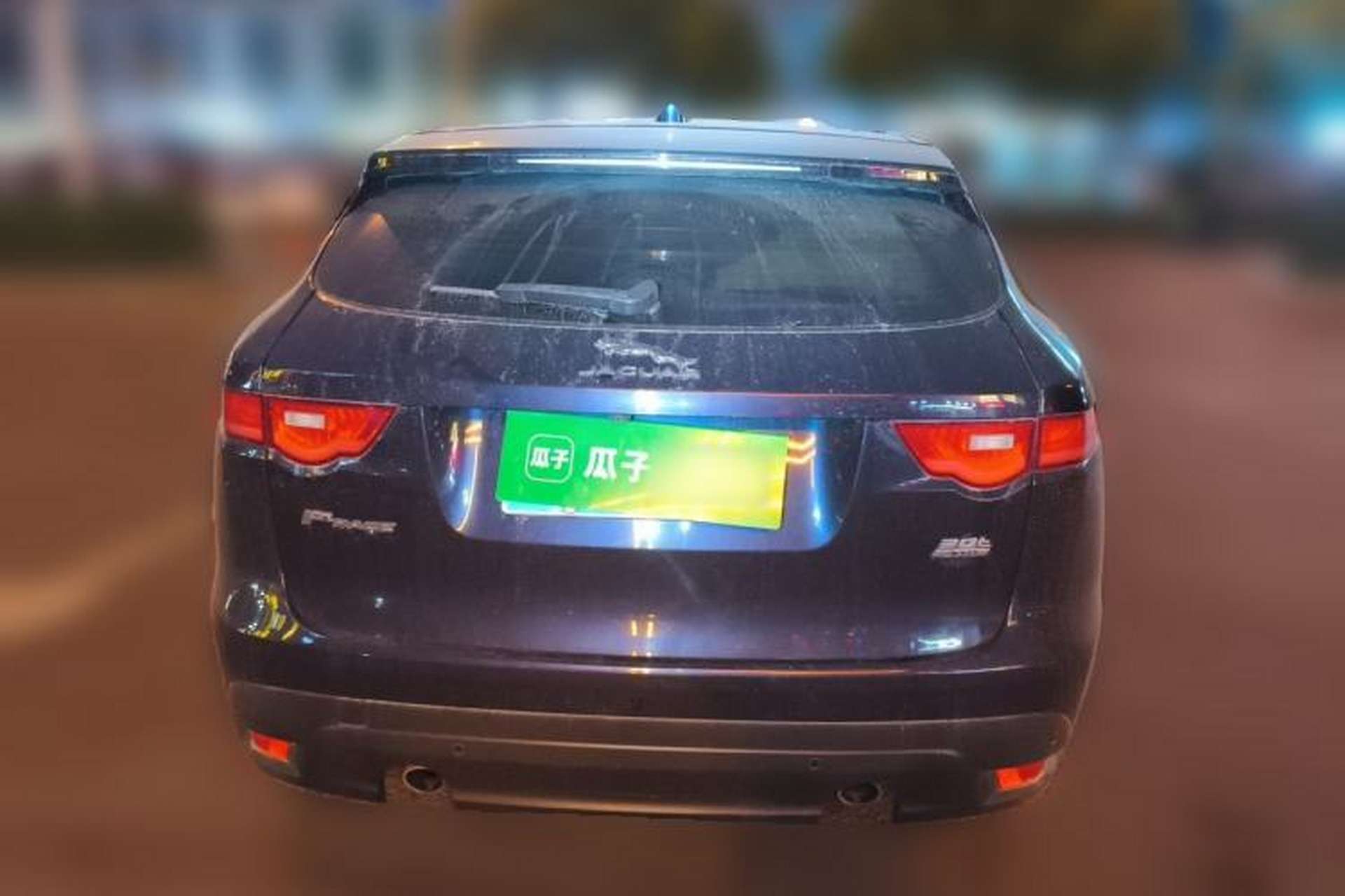 Used Jaguar F-PACE 2019 2.0T Four-Wheel Drive Urban Luxury Edition Rear