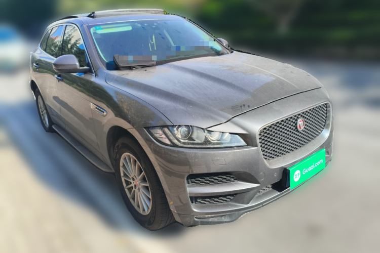 Used Jaguar F-PACE 2019 2.0T Four-Wheel Drive Urban Luxury Edition Front Right 45 Deg