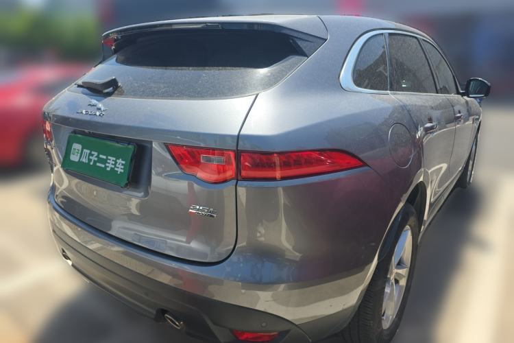 Used Jaguar F-PACE 2019 2.0T Four-Wheel Drive Urban Luxury Edition Rear Right 45 Deg