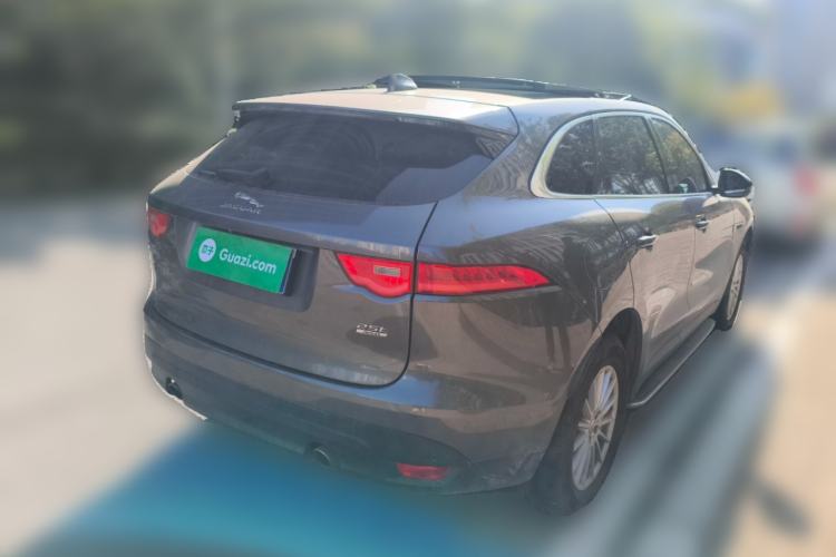 Used Jaguar F-PACE 2019 2.0T Four-Wheel Drive Urban Luxury Edition Rear Right 45 Deg