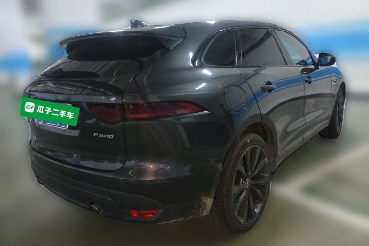 Used Jaguar F-PACE 2019 2.0T Four-Wheel Drive Urban Luxury Edition Rear Right 45 Deg