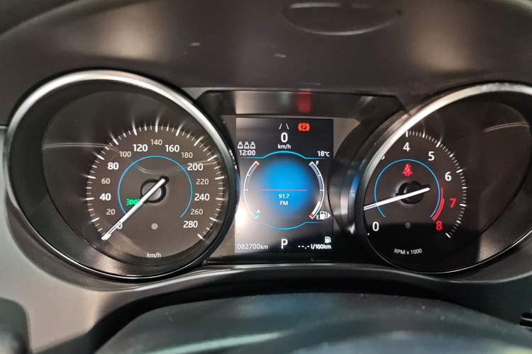 Used Jaguar F-PACE 2019 2.0T All-Wheel Drive R-Sport Sport Edition Instrument Cluster