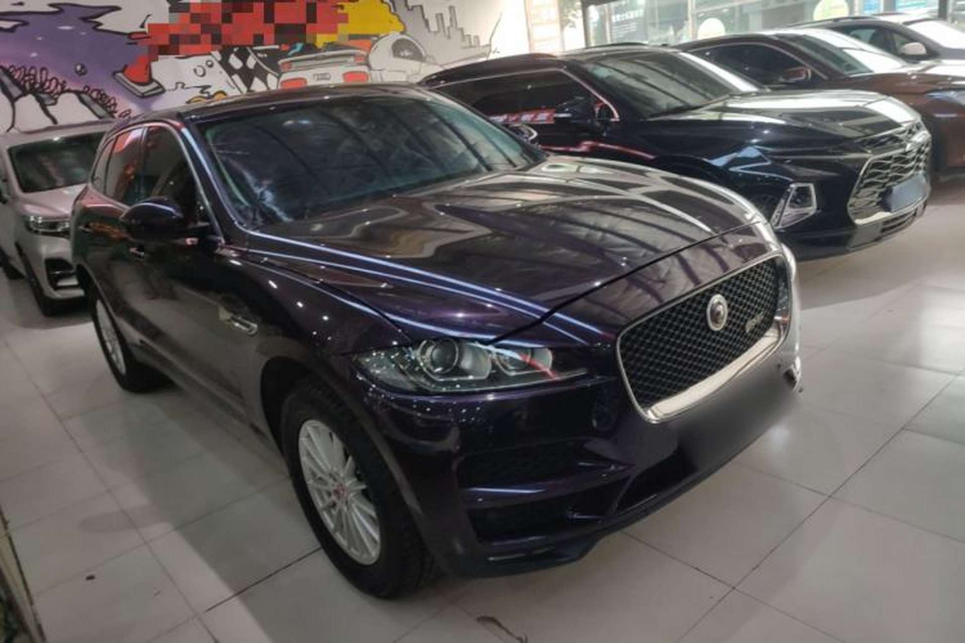 Used Jaguar F-PACE 2019 2.0T Four-Wheel Drive Urban Luxury Edition Exterior 2