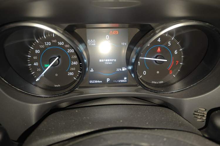 Used Jaguar F-PACE 2019 2.0T Four-Wheel Drive Urban Luxury Edition Instrument Cluster