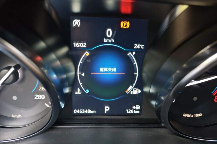 Used Jaguar F-PACE 2019 2.0T Four-Wheel Drive Urban Luxury Edition Odometer Close Up