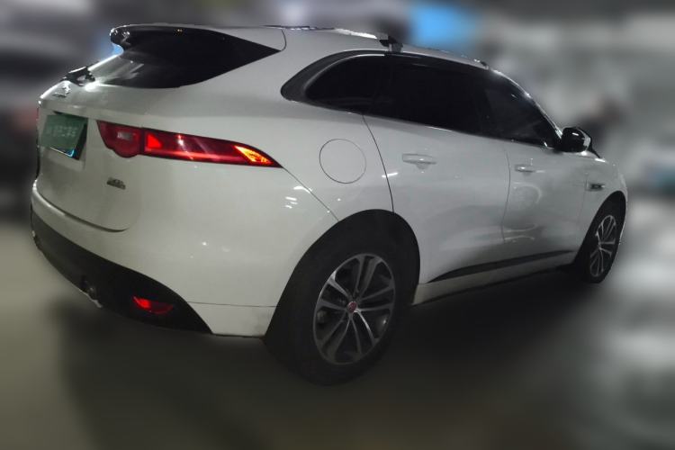 Used Jaguar F-PACE 2019 2.0T All-Wheel Drive R-Sport Sport Edition Rear Right 45 Deg