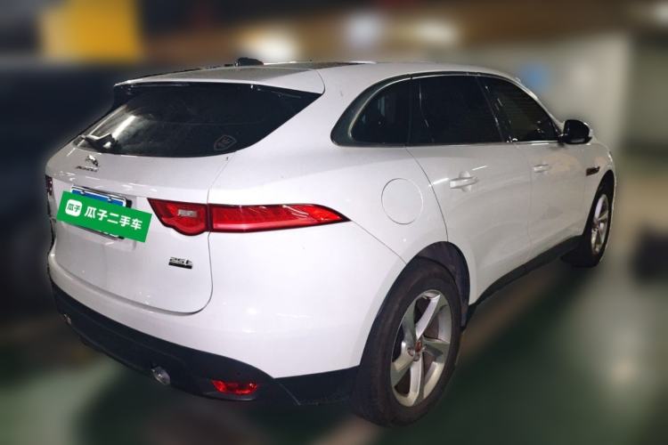 Used Jaguar F-PACE 2019 2.0T Four-Wheel Drive Urban Luxury Edition Rear Right 45 Deg