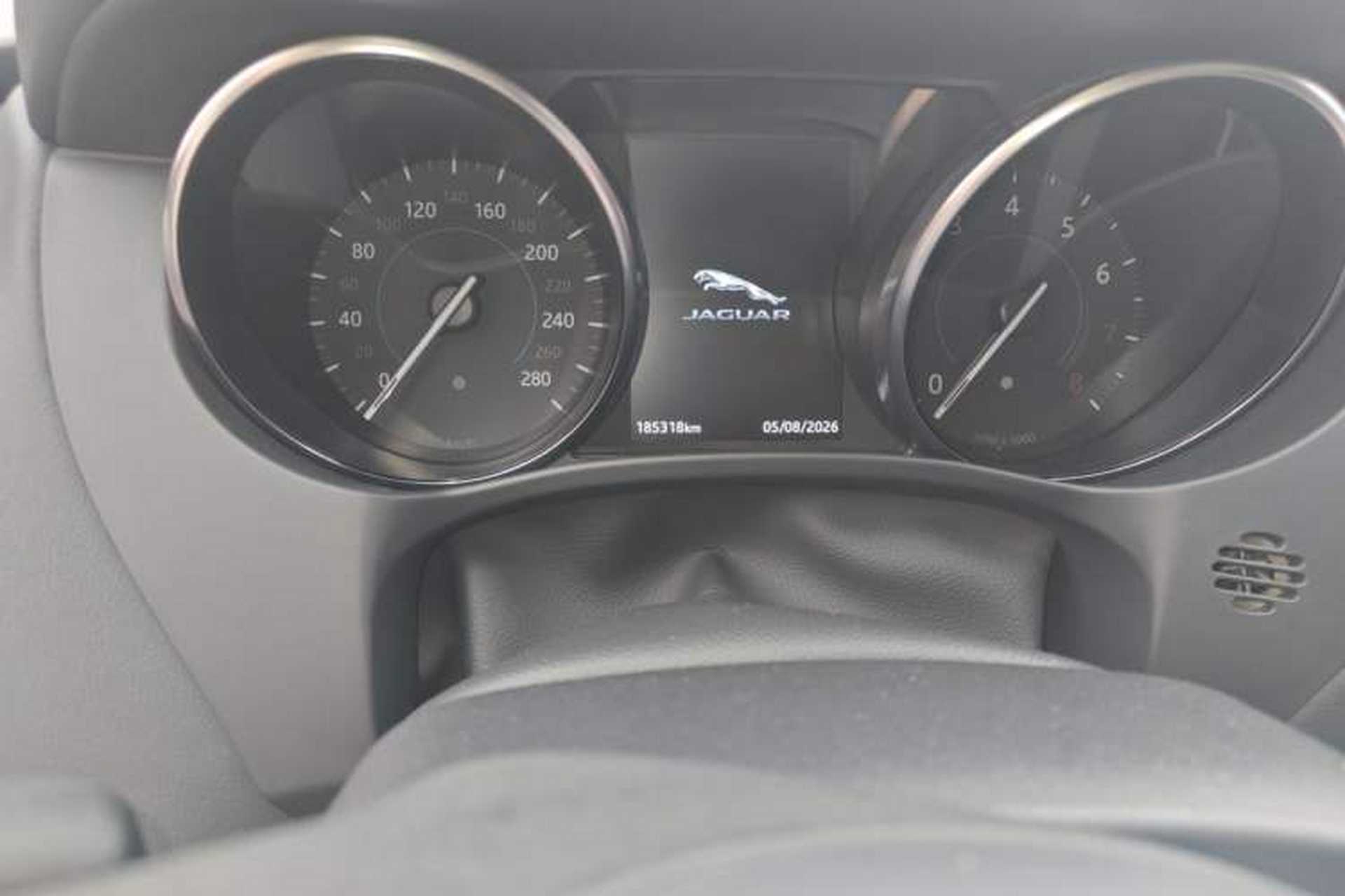 Used Jaguar F-PACE 2020 2.0T Urban Deluxe Edition Odometer Close Up