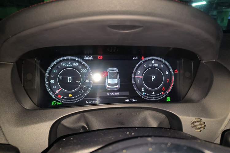 Used Jaguar F-PACE 2020 2.0T Rally Edition Instrument Cluster