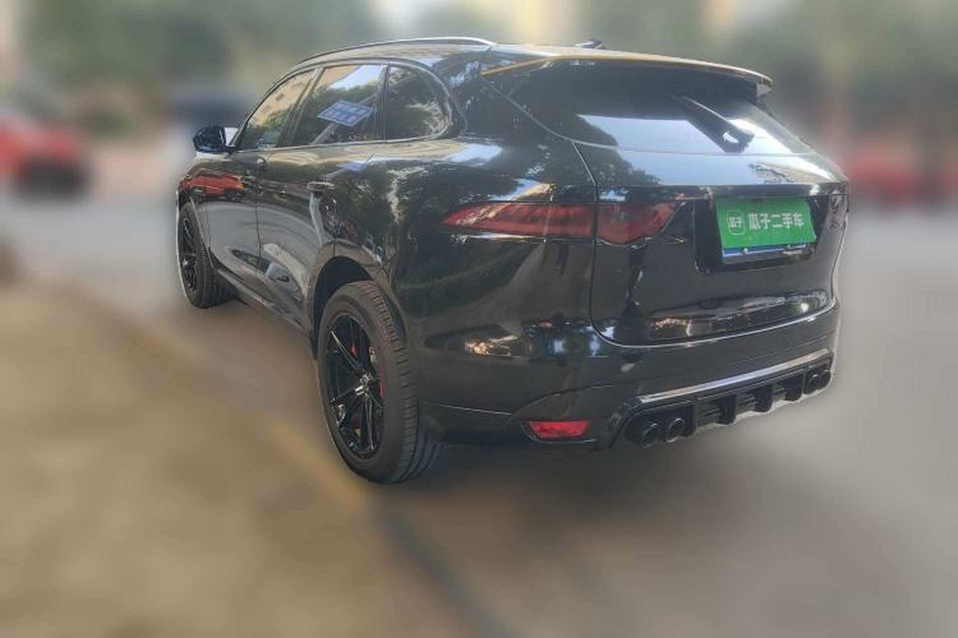 Used Jaguar F-PACE 2020 2.0T Rally Edition Rear Left 45 Deg