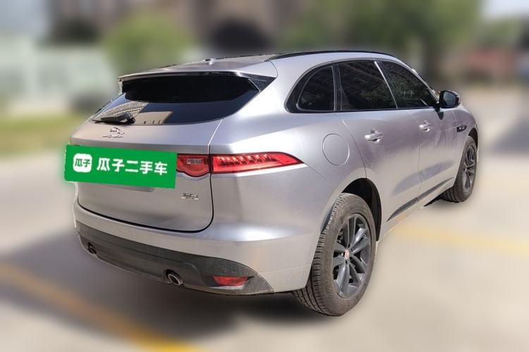 Used Jaguar F-PACE 2020 2.0T Rally Edition Rear Right 45 Deg