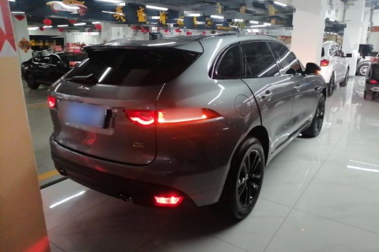 Used Jaguar F-PACE 2020 2.0T Rally Edition Rear Right 45 Deg