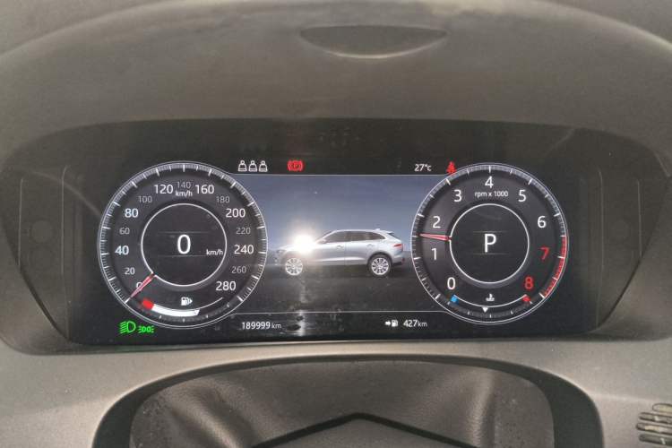 Used Jaguar F-PACE 2020 2.0T Rally Edition Instrument Cluster
