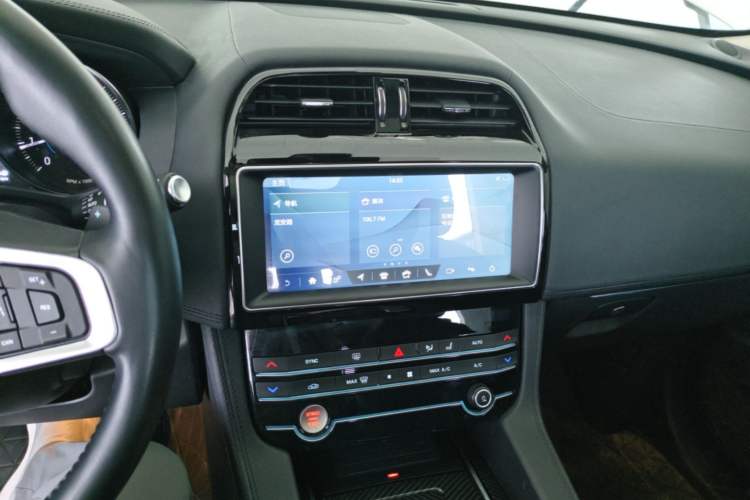Used Jaguar F-PACE 2020 2.0T Urban Deluxe Edition Audio And AC Panel