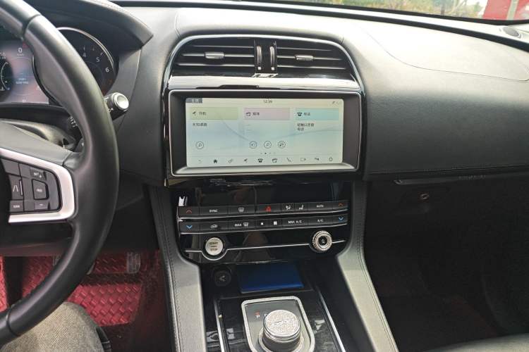 Used Jaguar F-PACE 2020 2.0T Urban Deluxe Edition Audio And AC Panel