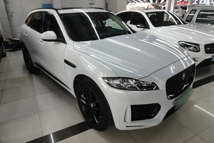 Used Jaguar F-PACE 2020 2.0T Rally Edition Front Right 45 Deg