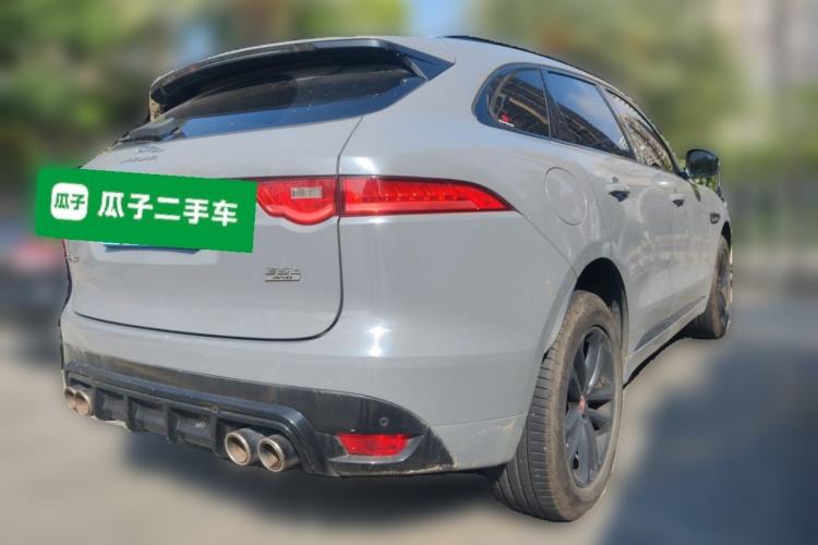 Used Jaguar F-PACE 2020 2.0T Rally Edition Rear Right 45 Deg
