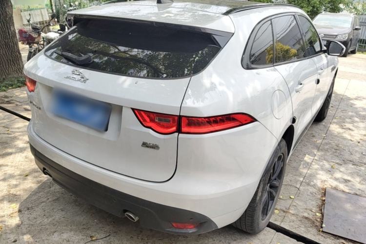 Used Jaguar F-PACE 2020 2.0T Rally Edition Rear Right 45 Deg