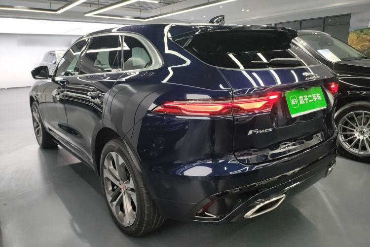 Used Jaguar F-PACE 2021 340 PS R-Dynamic SE Rear Left 45 Deg