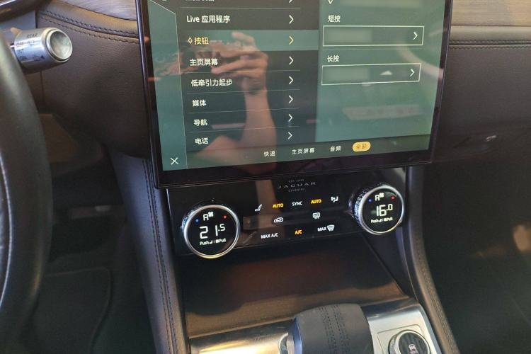 Used Jaguar F-PACE 2021 250 PS Audio And AC Panel