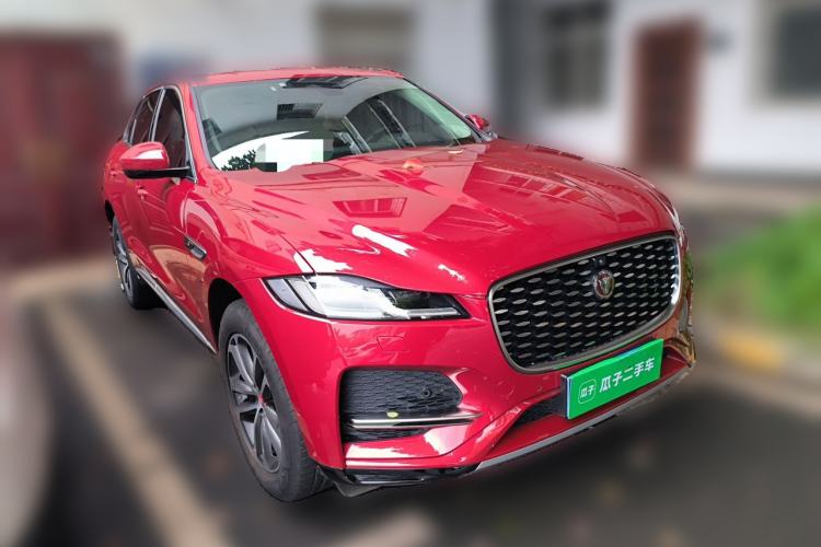 Used Jaguar F-PACE 2021 250 PS Front Right 45 Deg