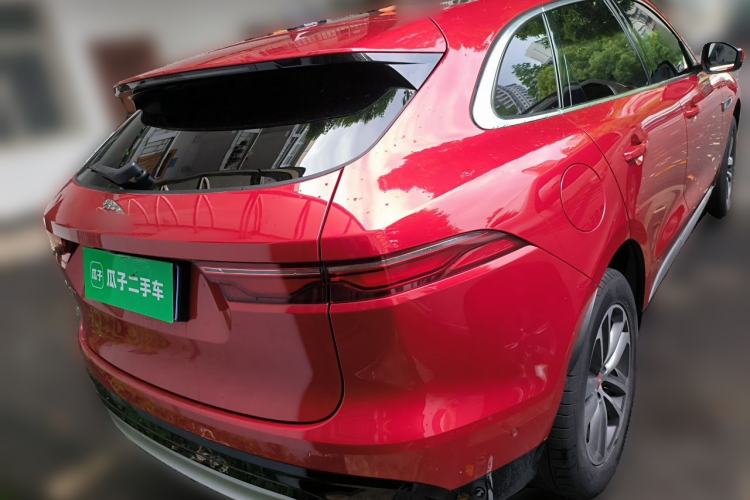 Used Jaguar F-PACE 2021 250 PS Rear Right 45 Deg