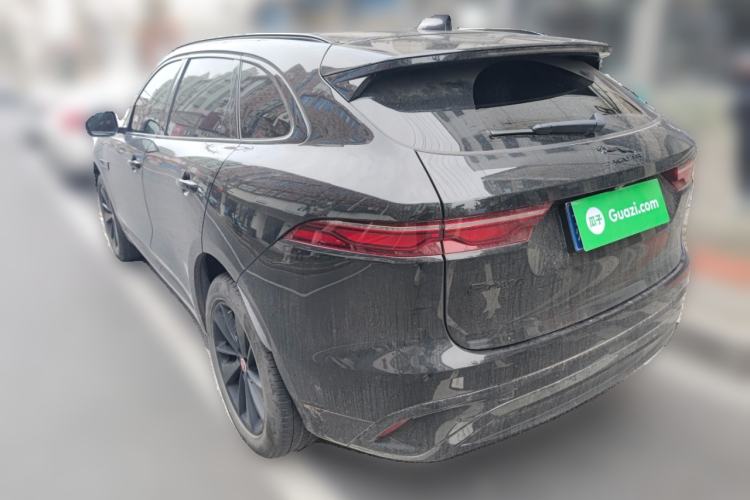 Used Jaguar F-PACE 2022 P250 R-Dynamic BLACK Rear Left 45 Deg