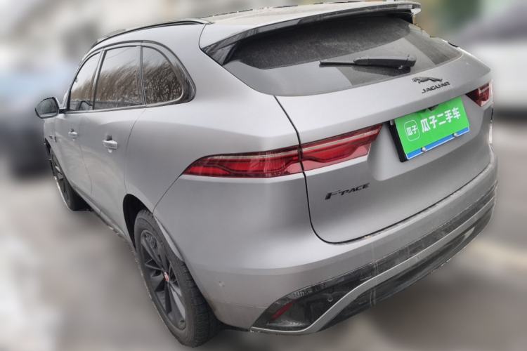 Used Jaguar F-PACE 2022 P250 R-Dynamic BLACK Rear Left 45 Deg