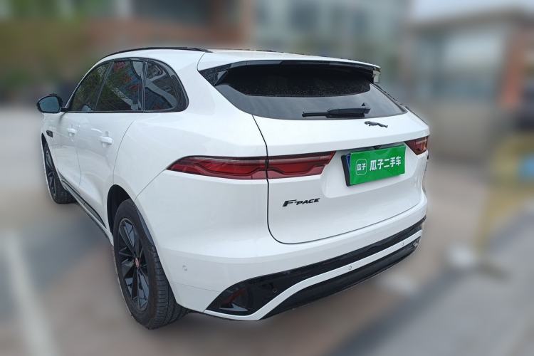 Used Jaguar F-PACE 2022 P250 R-Dynamic BLACK Rear Left 45 Deg