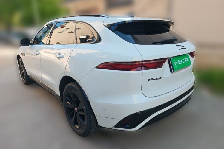 Used Jaguar F-PACE 2023 P250 R-Dynamic BLACK Rear Left 45 Deg