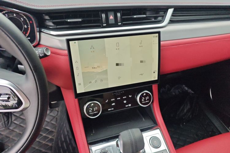 Used Jaguar F-PACE 2024 P250 R-Dynamic SE Audio And AC Panel
