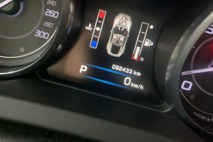 Used Jaguar F-TYPE 2015 3.0 SC S Hardtop Version Odometer Close Up