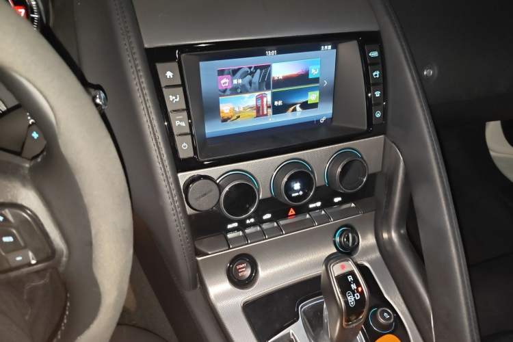 Used Jaguar F-TYPE 2015 3.0 SC Hardtop Version Audio And AC Panel