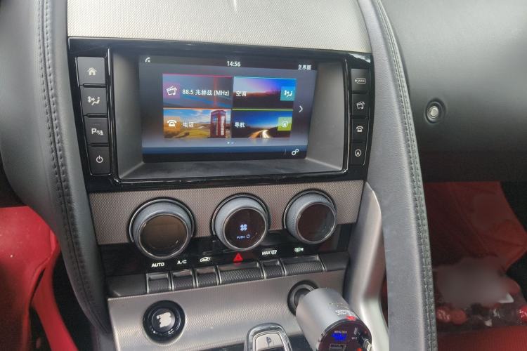 Used Jaguar F-TYPE 2015 3.0 SC Hardtop Version Audio And AC Panel