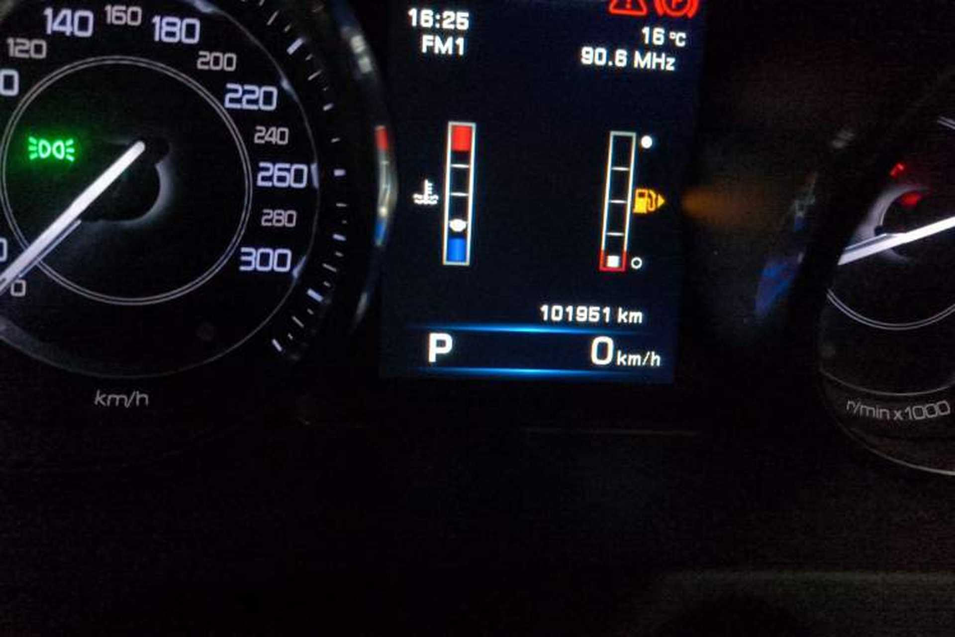 Used Jaguar F-TYPE 2015 3.0 SC S Hardtop Version Odometer Close Up