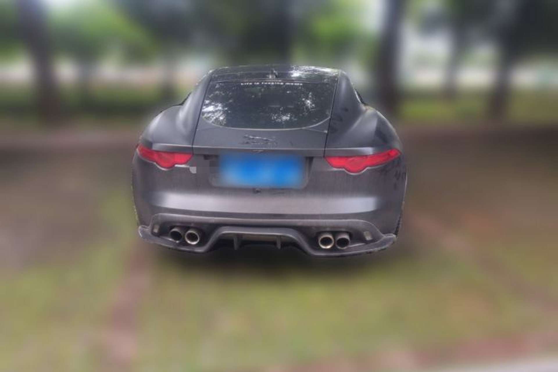 Used Jaguar F-TYPE 2016 3.0 SC Hardtop Version Rear