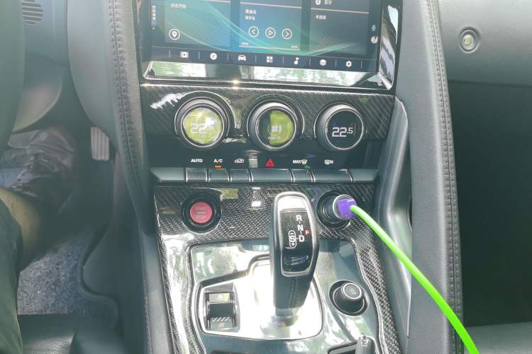Used Jaguar F-TYPE 2016 3.0 SC Hardtop Version Audio And AC Panel