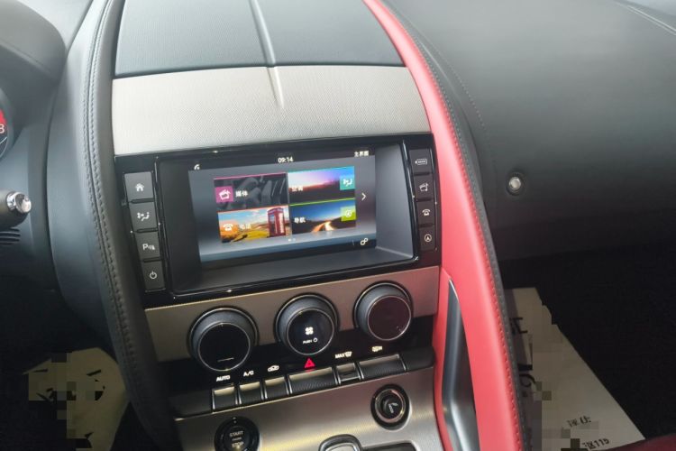 Used Jaguar F-TYPE 2016 3.0 SC Hardtop Version Audio And AC Panel