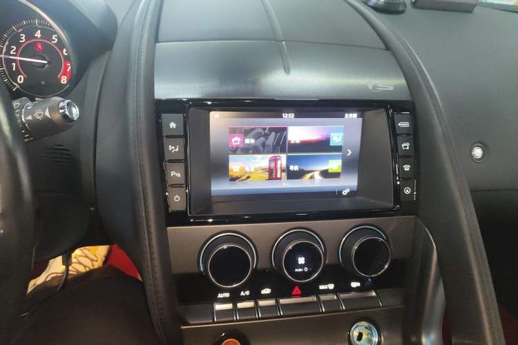 Used Jaguar F-TYPE 2016 3.0 SC S Hardtop Version Audio And AC Panel