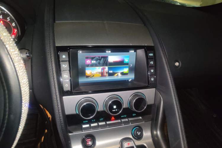 Used Jaguar F-TYPE 2016 3.0 SC Hardtop Version Audio And AC Panel