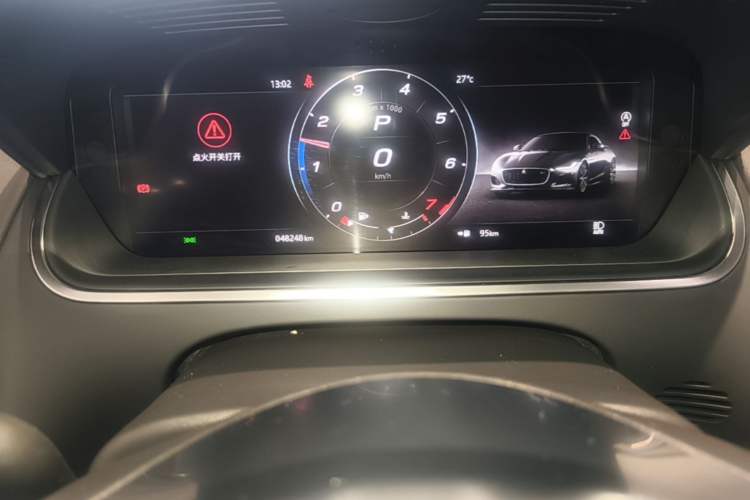 Used Jaguar F-TYPE 2021 P380 All-Wheel-Drive R-Dynamic Hardtop Version Instrument Cluster