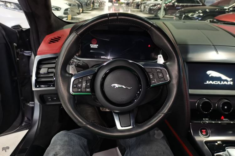 Used Jaguar F-TYPE 2021 P300 Rear-Drive First Edition Hardtop Version Steering Wheel